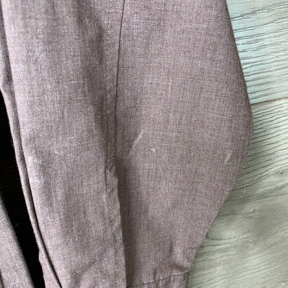 Woolrich Womens Long Sleeve Button-Up Shirt Brown L 65% Cotton/35% Polyester Cla - Picture 9 of 9